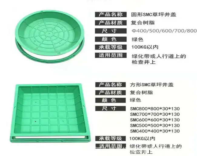 福山树脂复合种植井盖展示